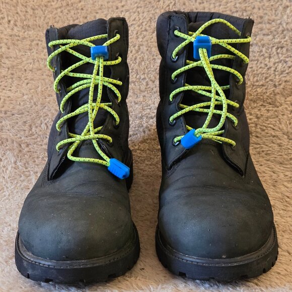 Timberland Kids 6" Puffer Winter Boots, US 7, Black - Picture 1 of 7